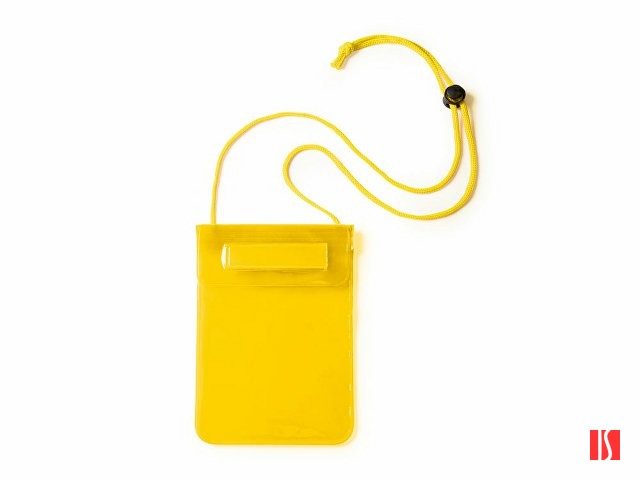 Водонепроницаемый чехол LANKA из ПВХ, желтый