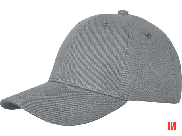 Купить Кепка Davis, 6 панелей, серый Кепка Davis, 6 панелей, серый