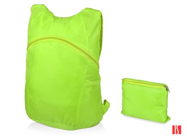 Рюкзак складной «Compact», зеленое яблоко