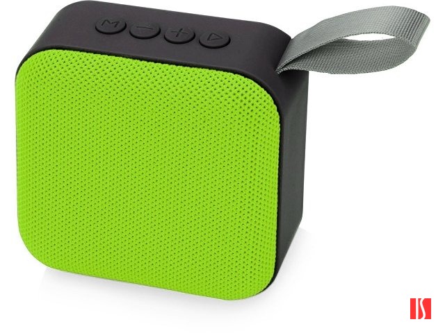 Портативная колонка «Otto», зеленое яблоко/черный