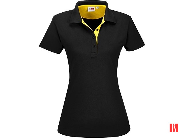 Купить Рубашка поло "Solo" женская, желтый Рубашка поло "Solo" женская, желтый