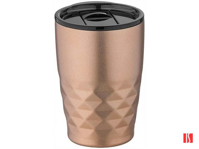 Кружка Geo с вакуумной изоляцией, медный/черный