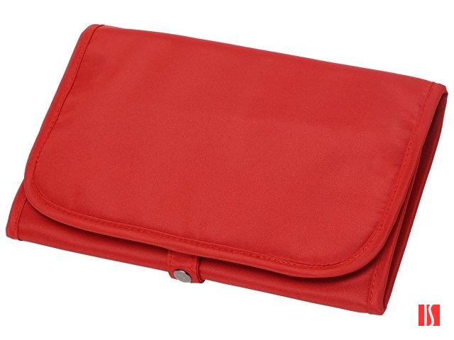 Несессер для путешествий со съемной косметичкой "Flat", красный