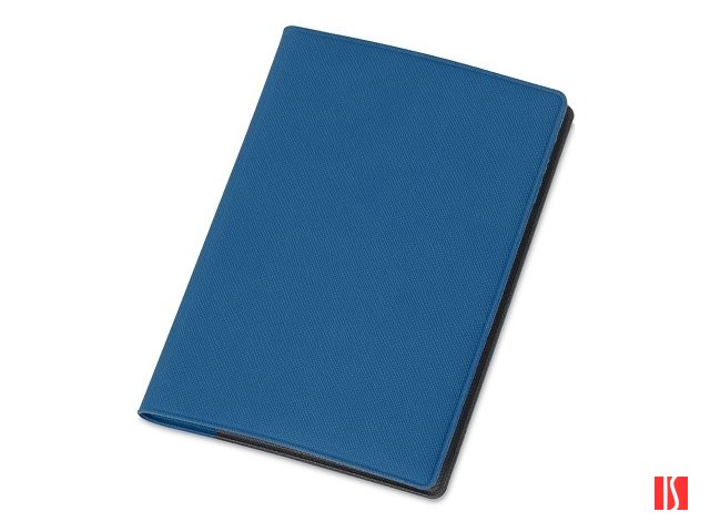 Обложка для паспорта с RFID защитой отделений для пластиковых карт "Favor", синяя