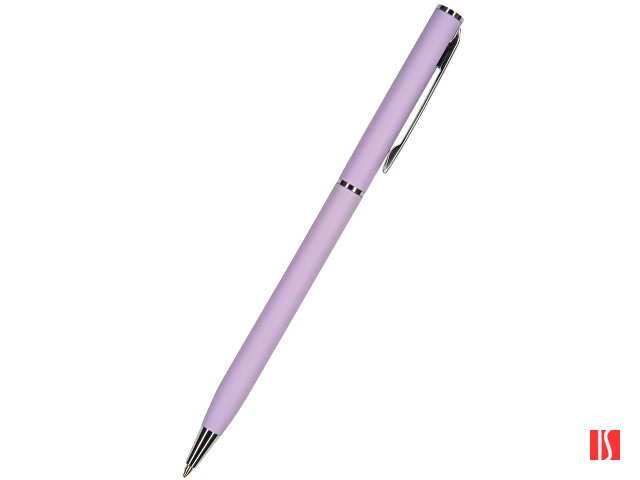 Ручка "Palermo" шариковая  автоматическая, сиреневый металлический корпус, 0,7 мм, синяя