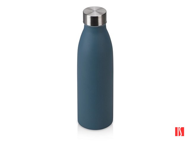 Стальная бутылка "Rely", 650 мл, антрацит