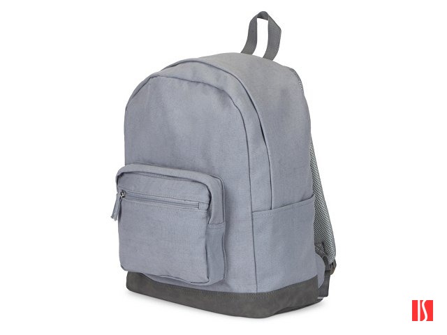 Рюкзак Shammy с эко-замшей для ноутбука 15", серый