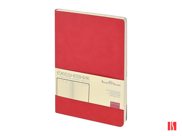 Купить Ежедневник недатированный А5 "Megapolis Classic Flex", красный Ежедневник недатированный А5 "Megapolis Classic Flex", красный