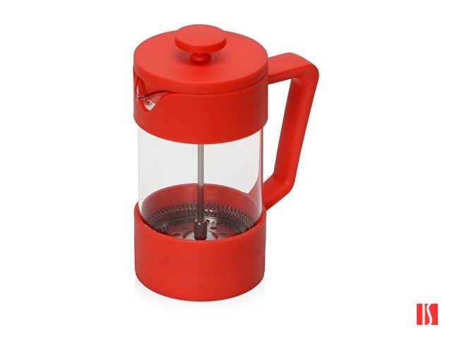 Пластиковый френч-пресс "Intense", 600мл, красный