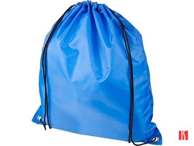 Рюкзак со шнурком Oriole из переработанного ПЭТ, синий