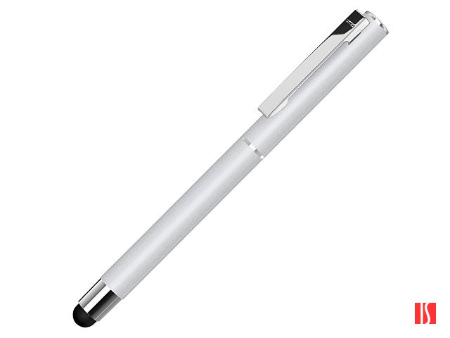 Ручка металлическая стилус-роллер «STRAIGHT SI R TOUCH», серебристый