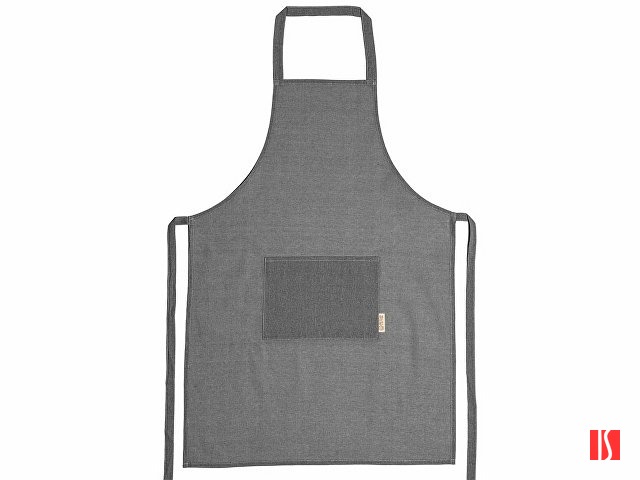 Фартук AROLA из переработанного хлопка, черный