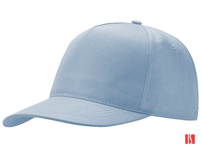 Купить Бейсболка "Poly" 5-ти панельная 120гр, небесно-голубой Бейсболка "Poly" 5-ти панельная 120гр, небесно-голубой