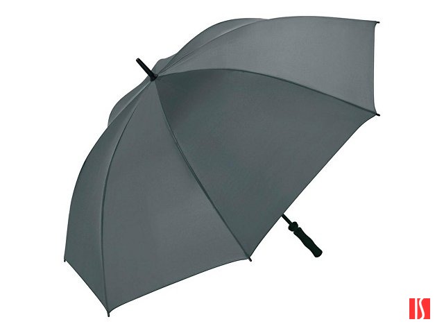 Зонт-трость 2235 Shelter c большим куполом, механика, серый
