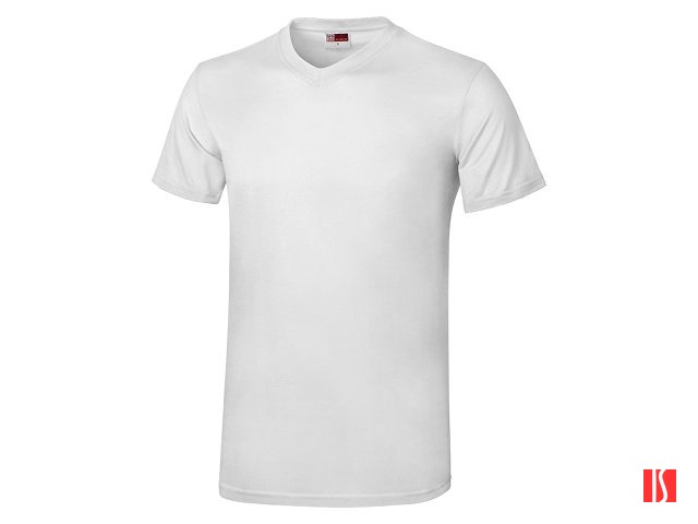 Футболка "Heavy Super Club" мужская с V-образным вырезом, белый