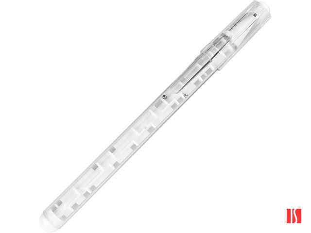 Ручка шариковая «Лабиринт» с головоломкой белая