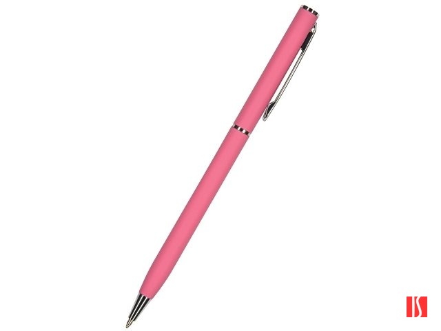 Ручка "Palermo" шариковая  автоматическая, коралловый металлический корпус, 0,7 мм, синяя