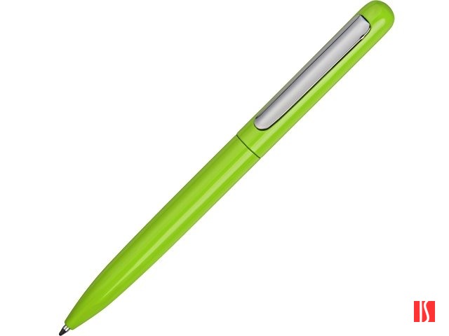Ручка металлическая шариковая «Skate», зеленое яблоко/серебристый