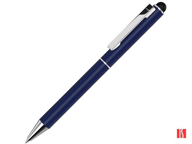 Металлическая шариковая ручка "To straight SI touch", темно-синий