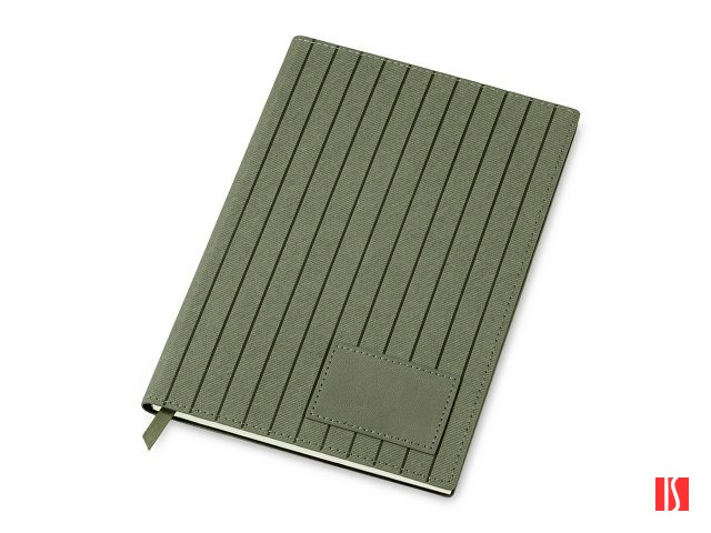 Блокнот А5 "Bradbury", гибкая обложка, 80 листов 80 гр/м2 FSC бумага, оливковый