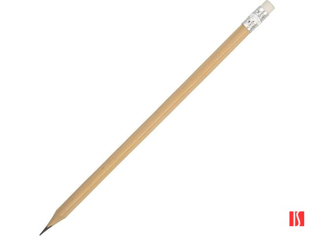 Карандаш чернографитовый трехгранный Графит 3D, крафт