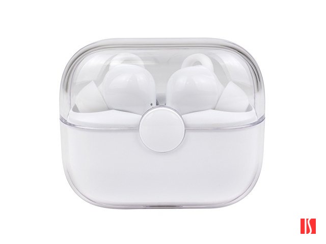 Наушники беспроводные TWS «Clarity» с шумоподавлением ENC, белый