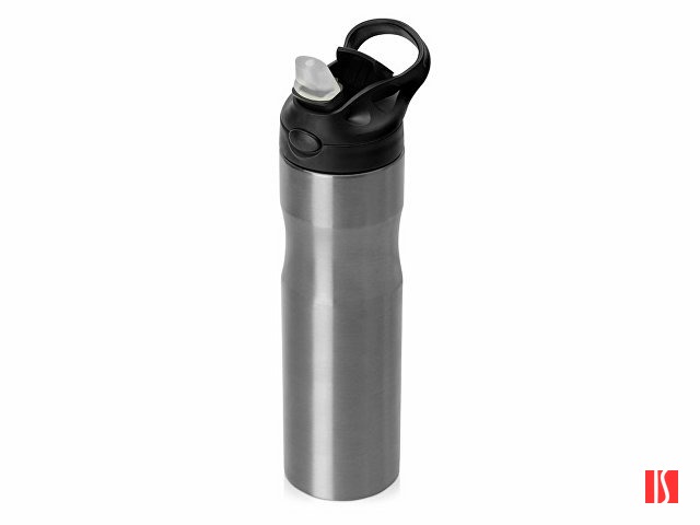 Бутылка для воды "Hike" Waterline, нерж сталь, 850 мл, серебристый