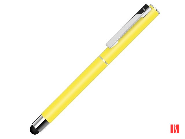 Ручка металлическая стилус-роллер «STRAIGHT SI R TOUCH», желтый