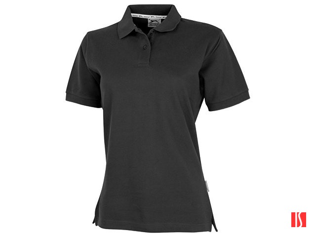 Рубашка поло "Forehand" женская, черный