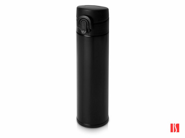 Вакуумная герметичная термокружка «Inter», черный, нерж. сталь