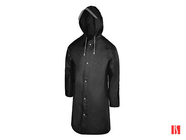 Дождевик "Hawaii" c чехлом унисекс, черный