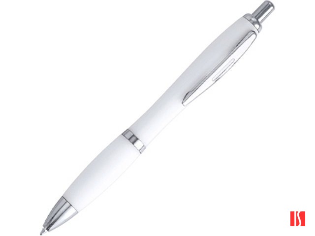 Ручка пластиковая шариковая MERLIN, белый