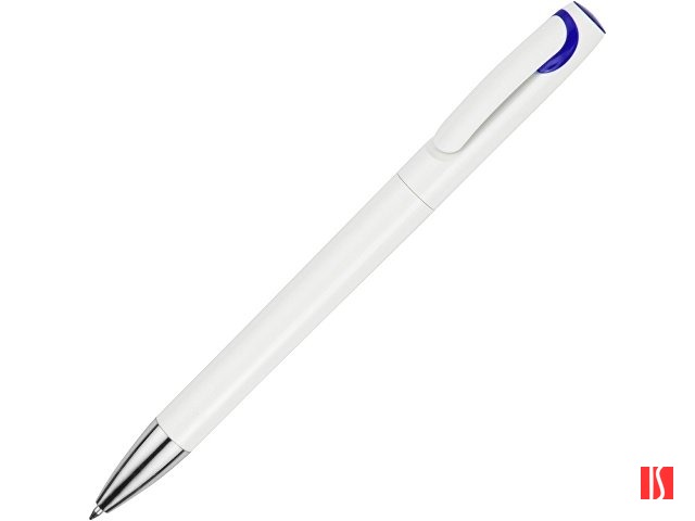 Ручка шариковая "Локи", белый/синий