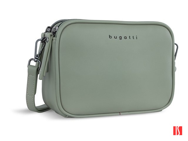 Сумка кросс-боди женская BUGATTI Almata, мятная, полиуретан, 21,5х6х15 см