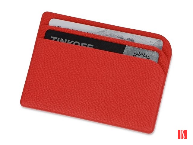 Картхолдер для 3-пластиковых карт "Favor", красный