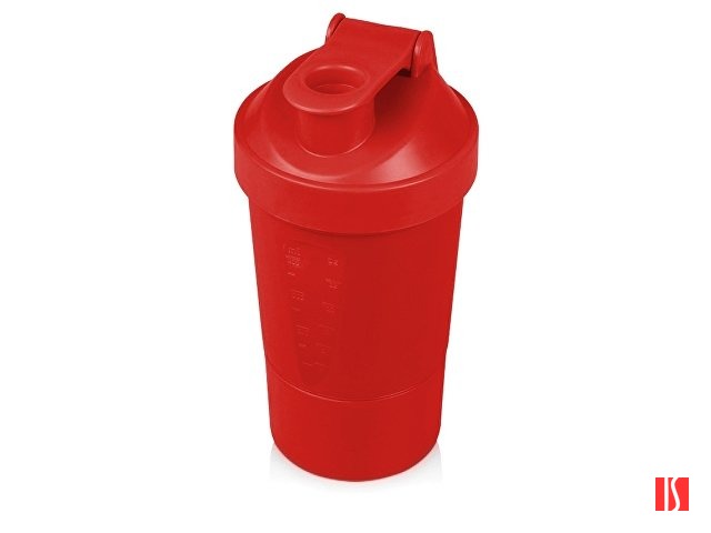 Шейкер для спортивного питания «Level Up», красный