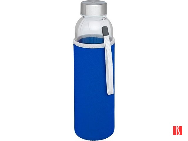 Спортивная бутылка Bodhi из стекла объемом 500 мл, cиний