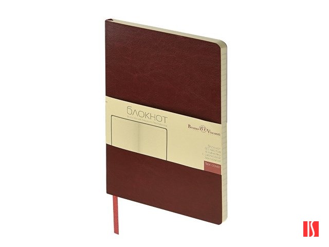 Блокнот А5 "Megapolis Flex Nebraska", бордовый