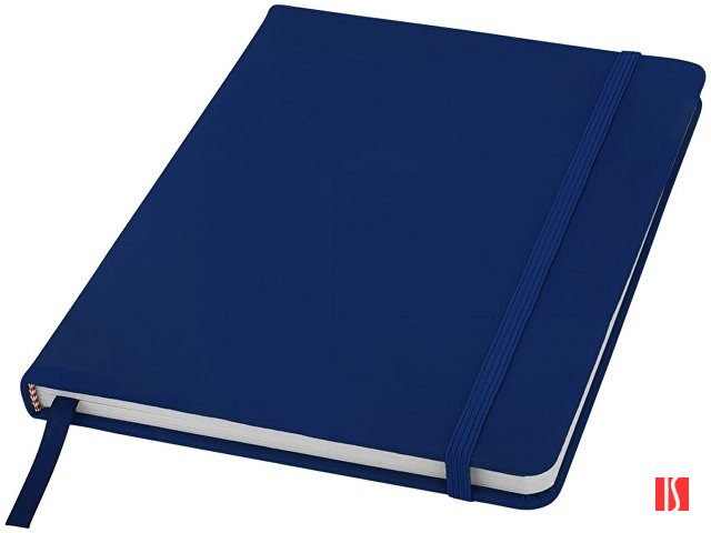 Блокнот Spectrum A5 с белыми страницами, темно-синий
