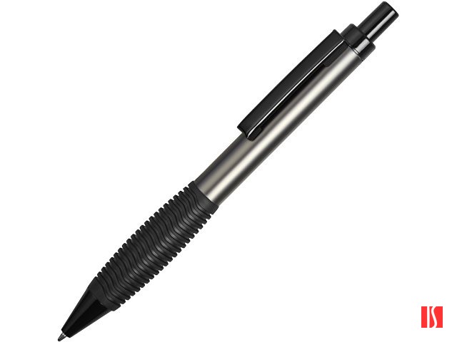 Ручка металлическая шариковая «Bazooka», серый/черный