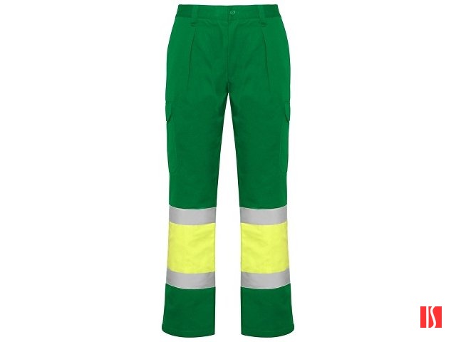 Брюки "Soan", садовый зеленый/неоновый желтый