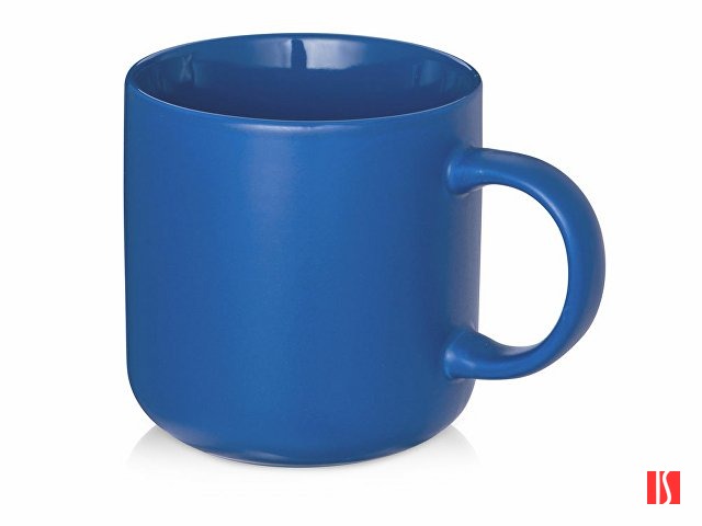 Кружка матовая Rita, 410мл, синий