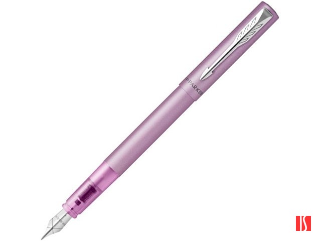 Перьевая ручка Parker Vector  XL Lilac, цвет чернил blue CT, перо: F, в подарочной упаковке.