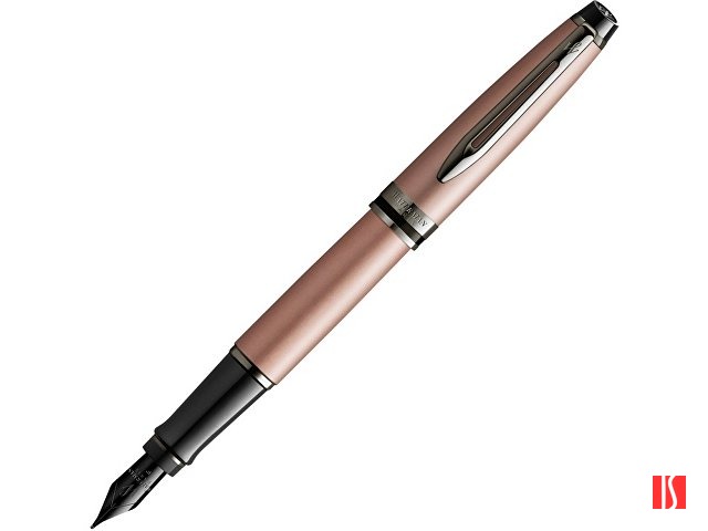 Перьевая ручка Waterman Expert Rose Gold F BLK в подарочной упаковке