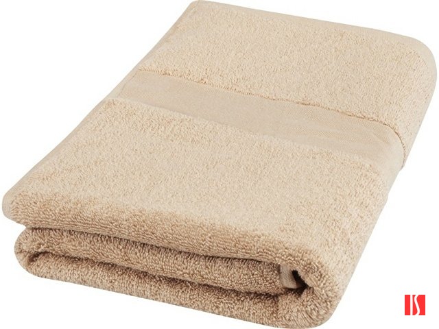 Хлопковое полотенце для ванной Amelia 70x140 см плотностью 450 г/м2, бежевый