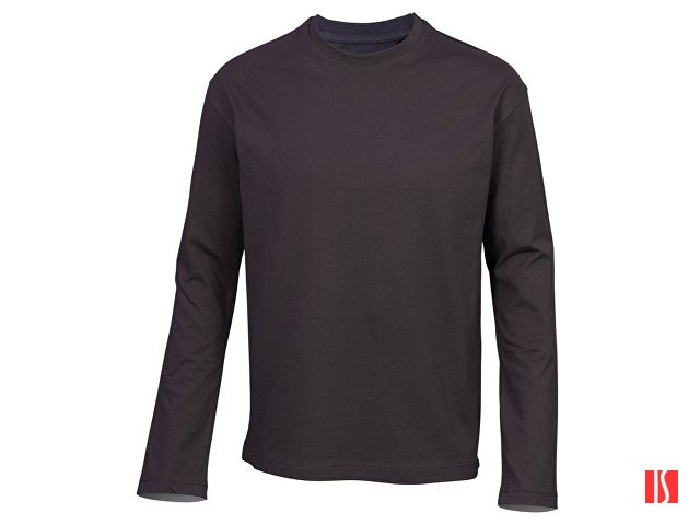 Лонгслив оверсайз «Berlin» унисекс, темно-серый