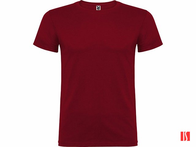 Футболка "Beagle" мужская, гранатовый