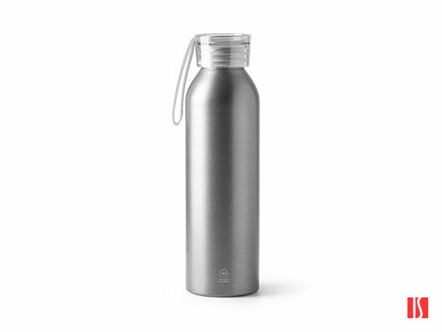 Бутылка LEWIK из переработанного алюминия, 600 мл, серебристый