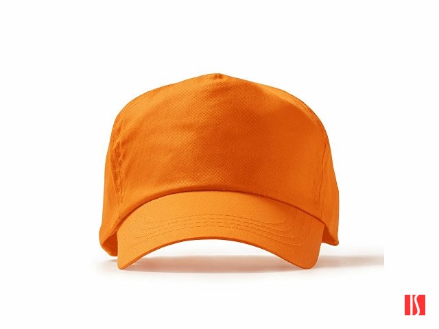 Бейсболка FREYA 5-ти панельная, апельсин