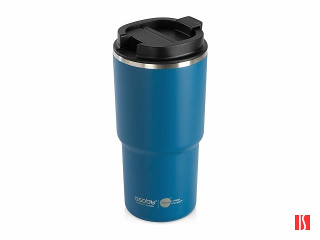 Вакуумная термокружка с  керамическим покрытием «Pick-Up», 650 мл, синий